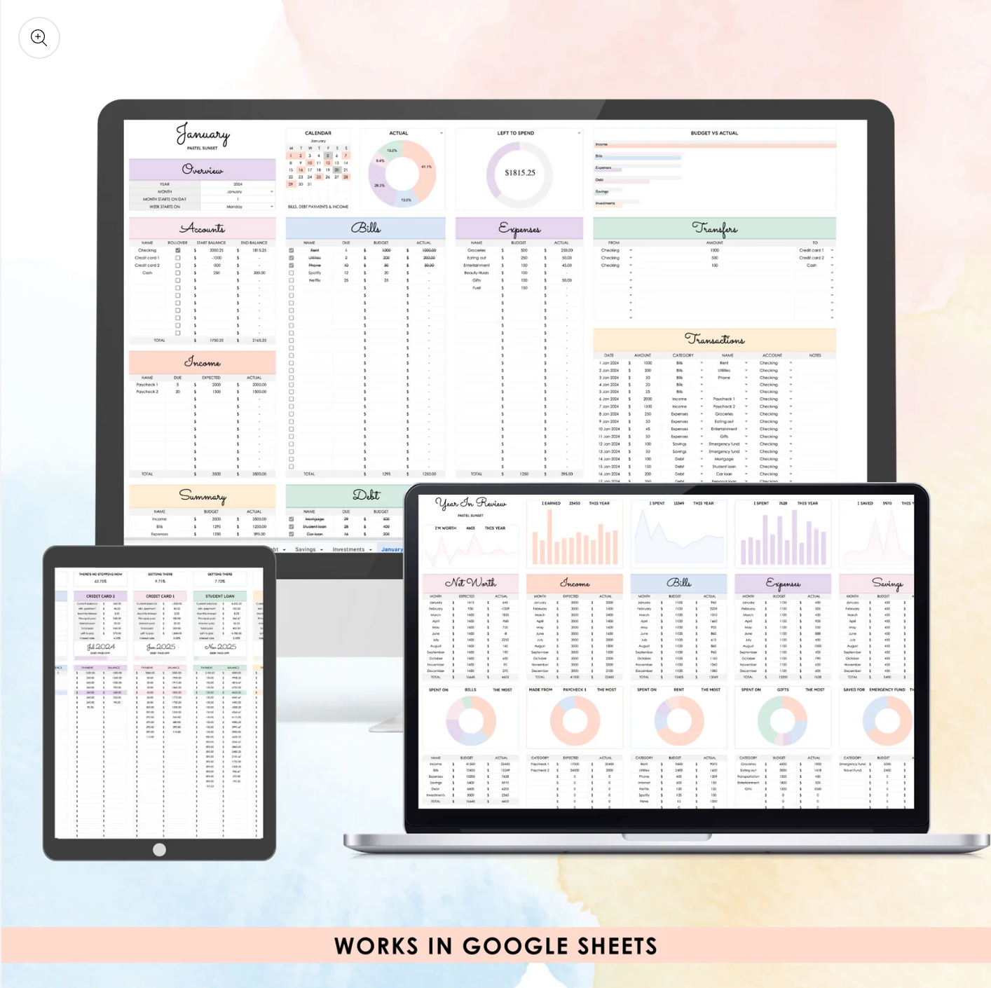 Systemic™ – Дигитален Финансов Планер (Google Sheets)